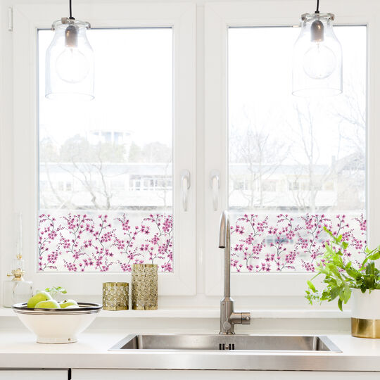 Fensterfolie Static window border Cherry Blossom image number null